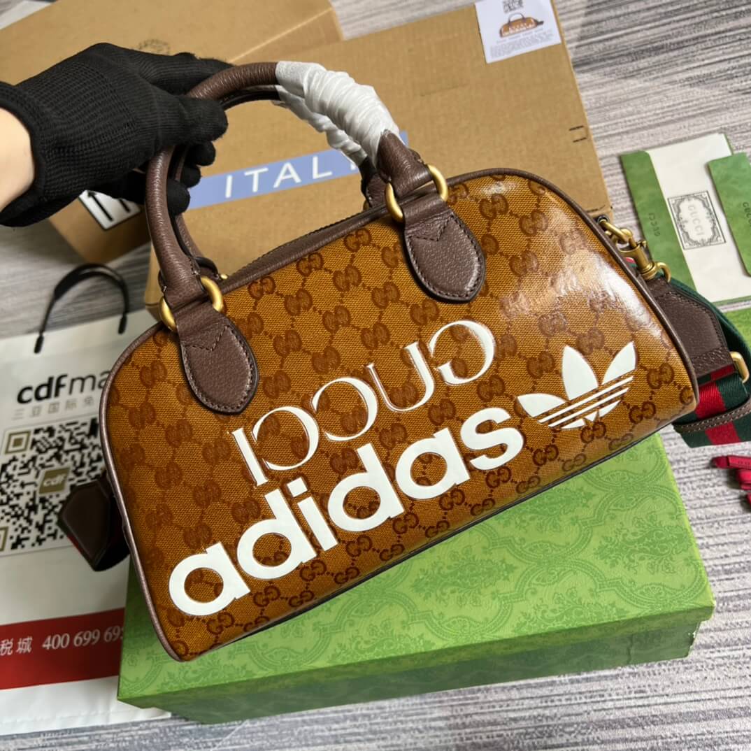 GG 702397 shoulder bag Handbag brown adidas x GC