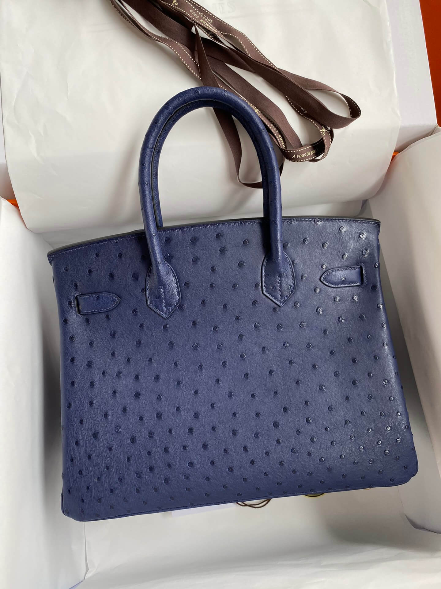 blue birkin 30 bag