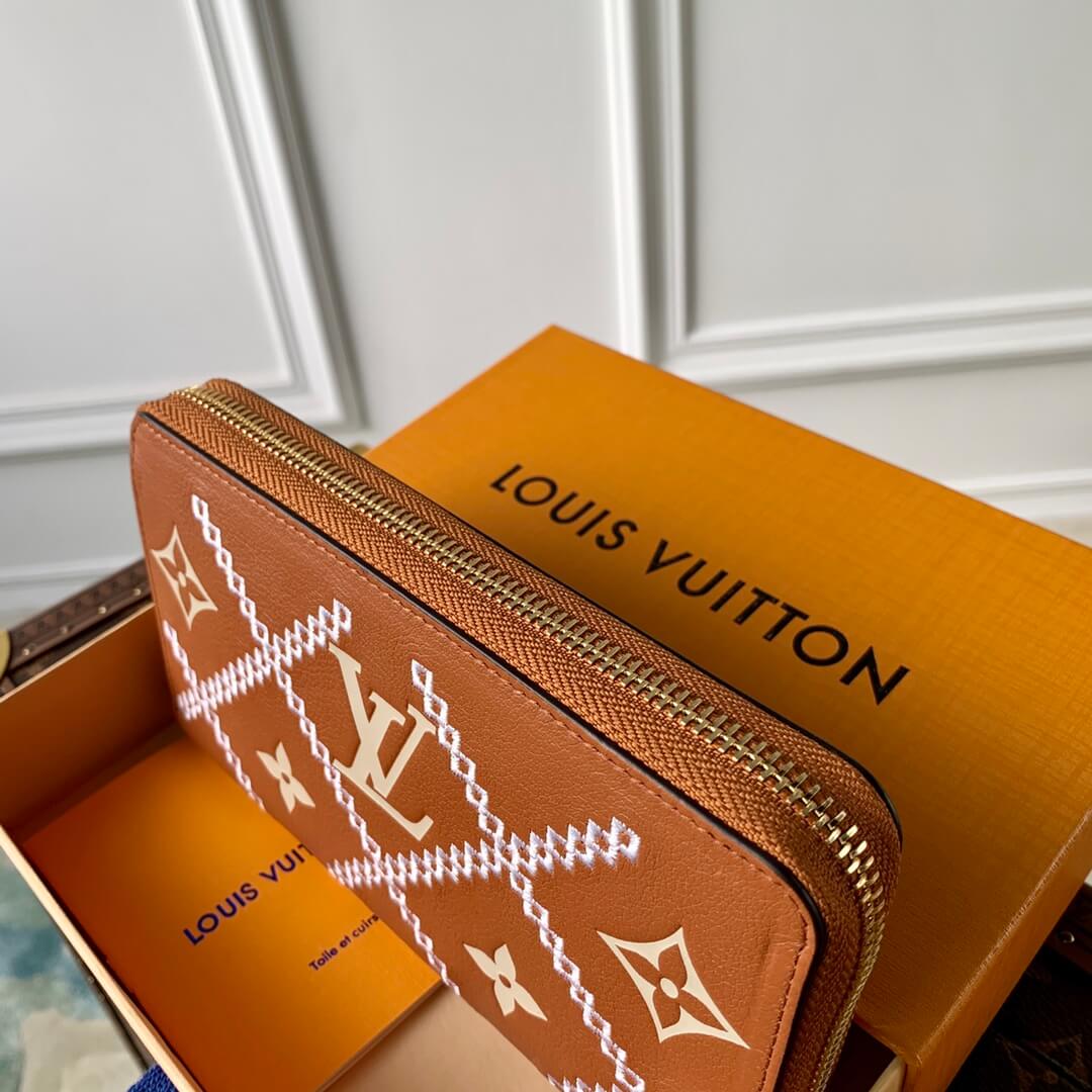 Embroidery lv wallets