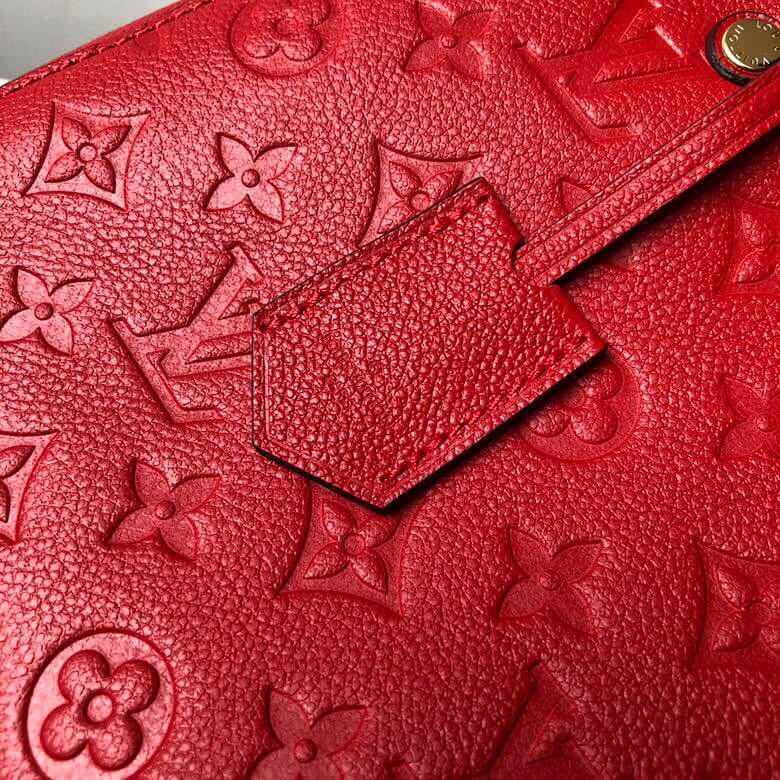 M41053 MONTAIGNE PM Monogram Empreinte 29cm red