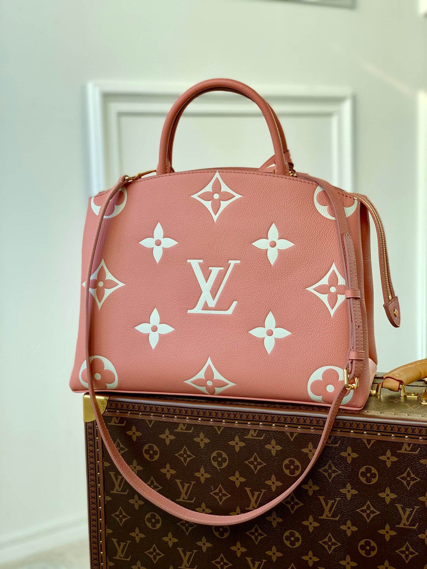 M45811 GRAND PALAIS monogram 34cm Rose Pink