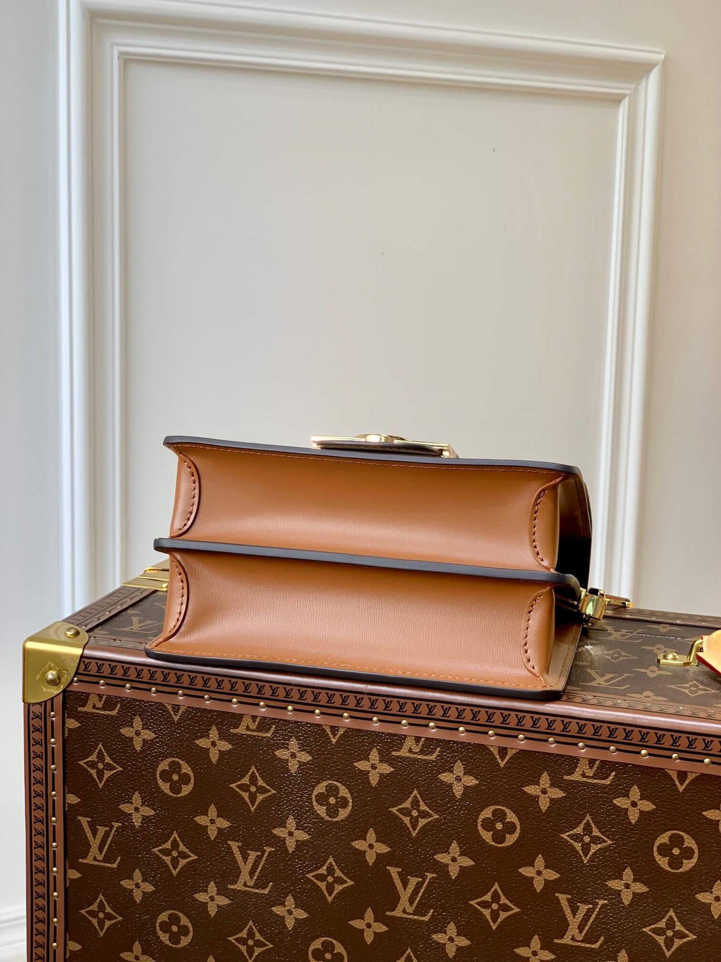 M45959 Nicolas Ghesquière Mini Dauphine brown Monogram 20cm 25cm