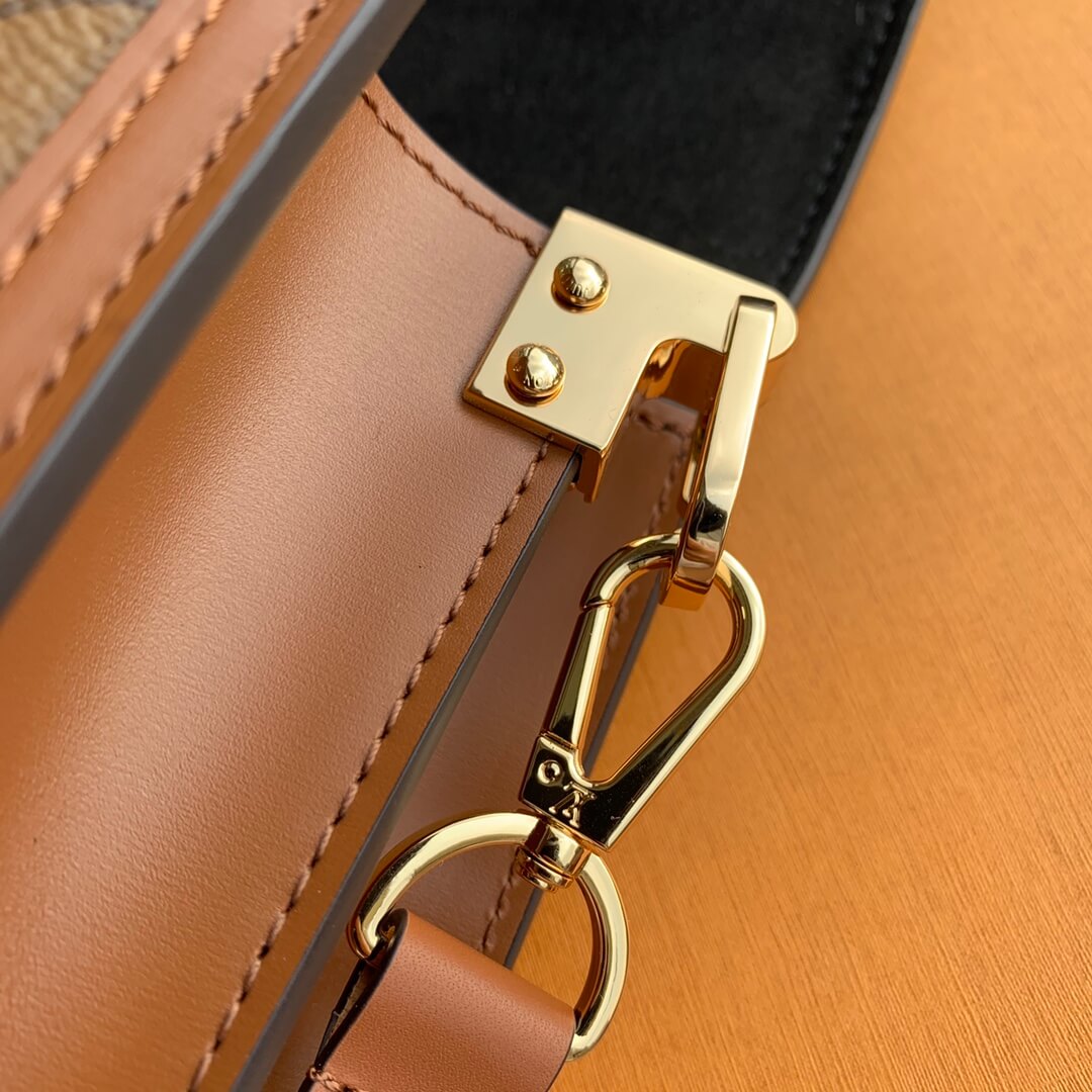 M45959 Nicolas Ghesquière Mini Dauphine brown Monogram 20cm 25cm