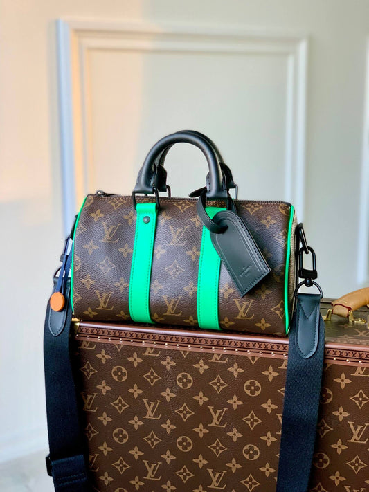 M46249 KEEPALL BANDOULIÈRE 25 Monogram green