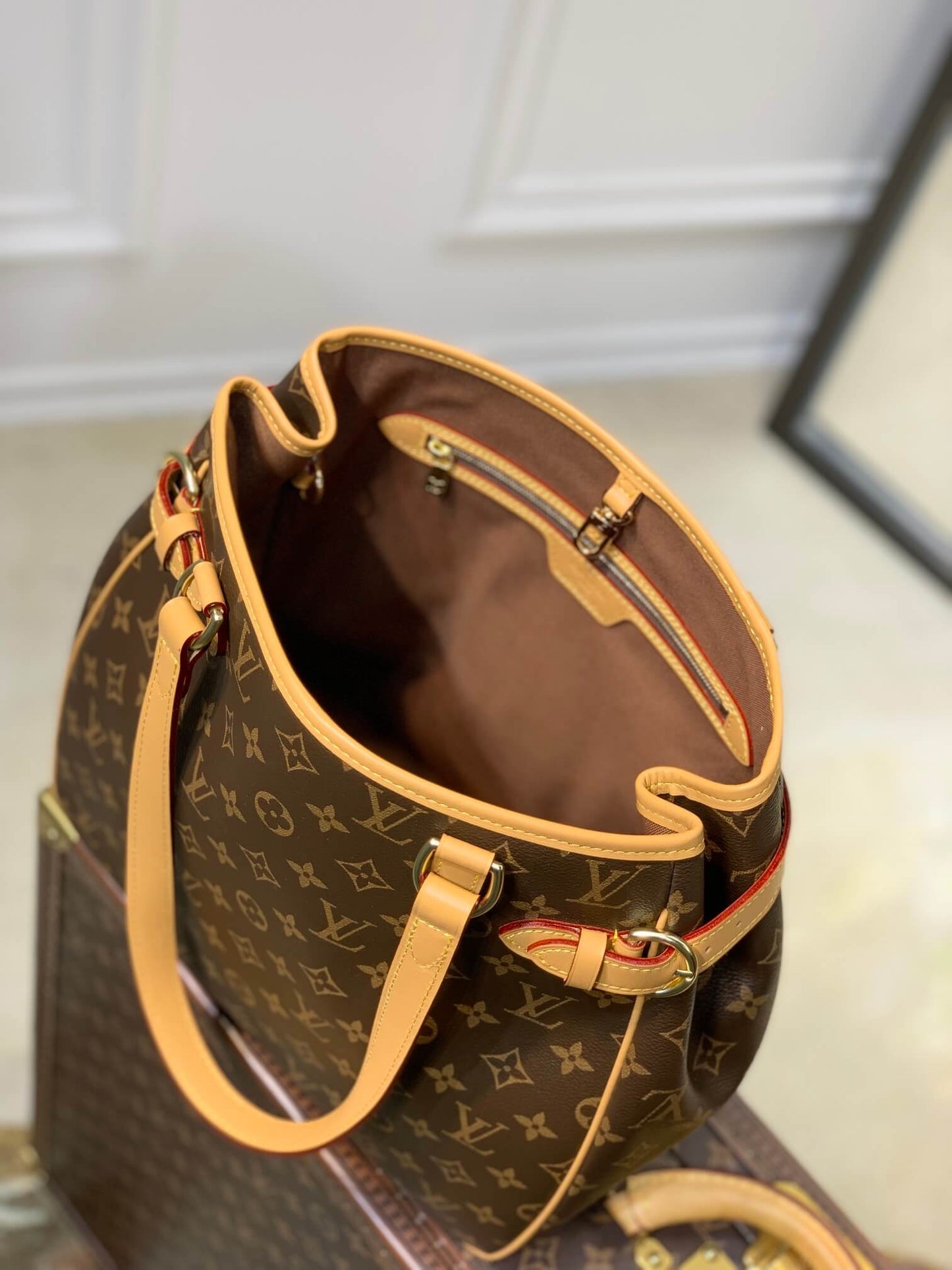 M51153 neverfull MM A4 shopping bag Monogram 34CM yellow