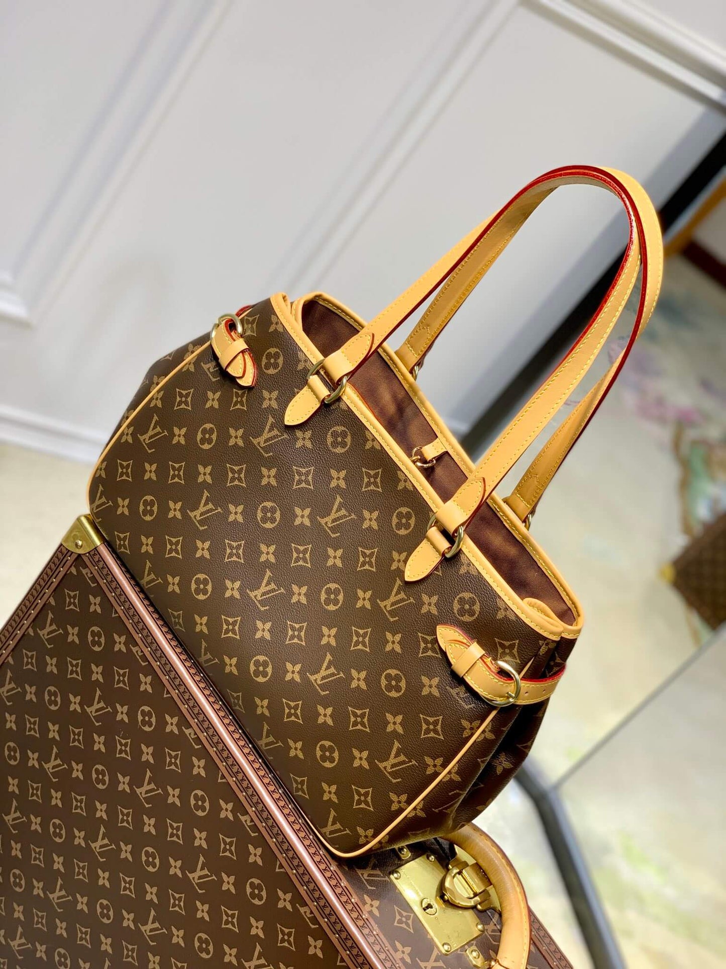 M51154 totes GM Monogram 38CM yellow