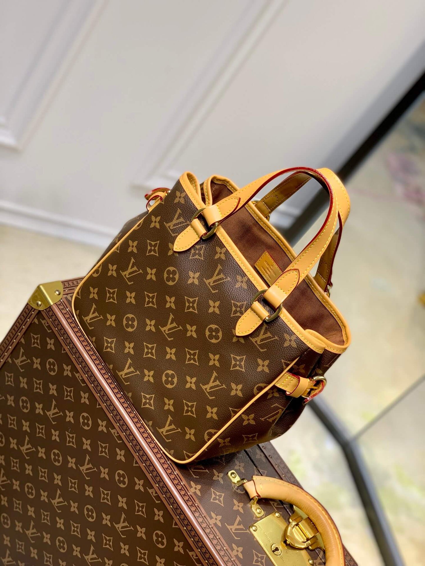 M51156 neverfull PM Monogram 25CM yellow