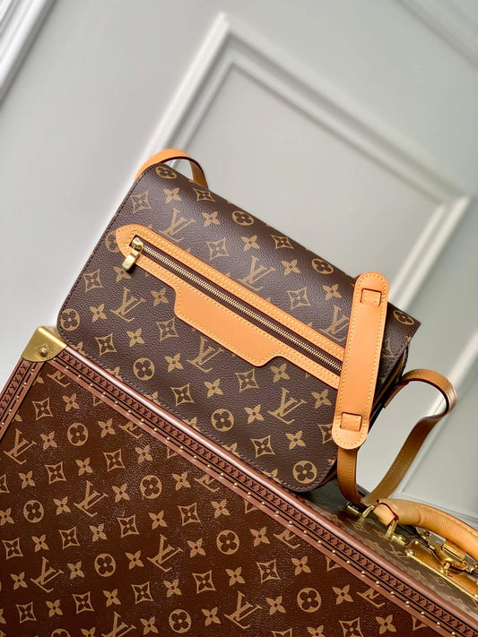 M51207 messenger bag monogram brown 28cm