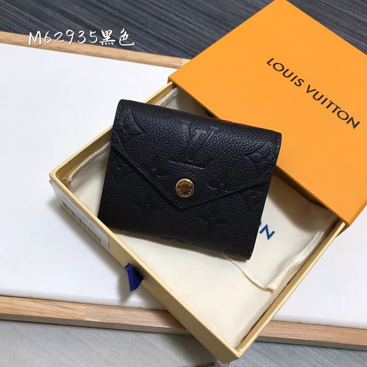 M62935 wallet Monogram Empreinte 9.5cm black Free shipping