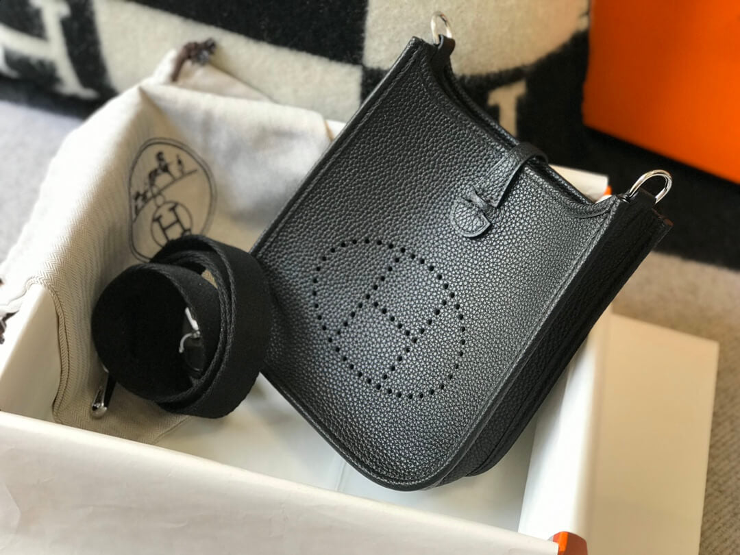 black mini crossbody bag for summer