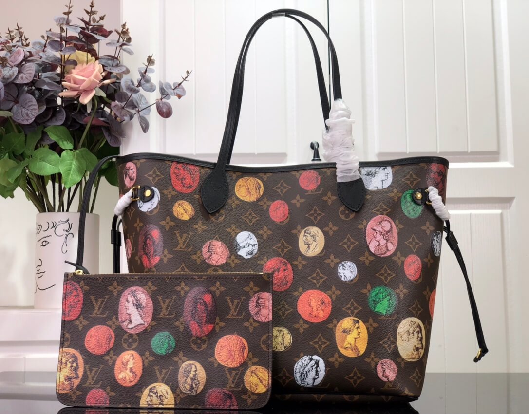 Neverfull MM Monogram Fornasetti 31cm printing