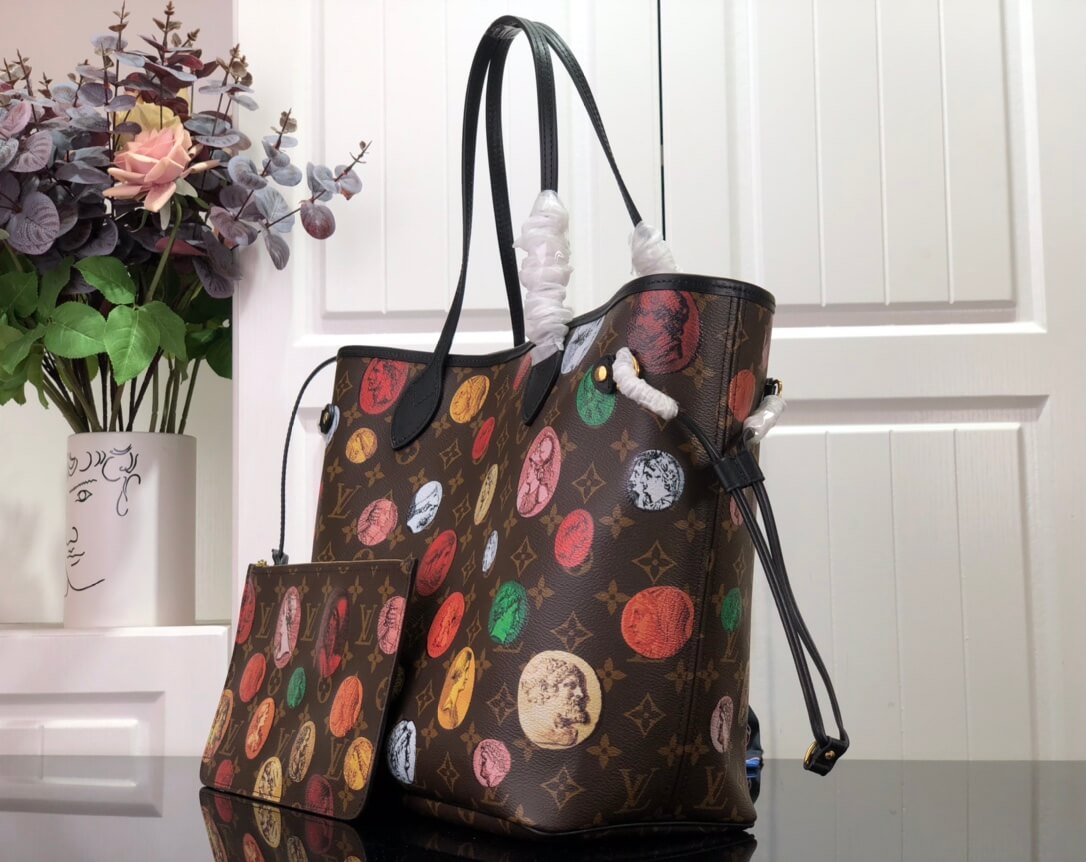 Neverfull MM Monogram Fornasetti 31cm printing