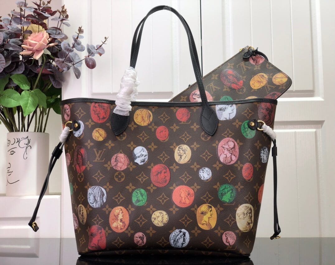 Neverfull MM Monogram Fornasetti 31cm printing