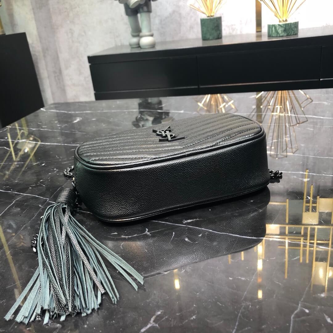 YSL Saint lauren chain bag black black hardware 585040