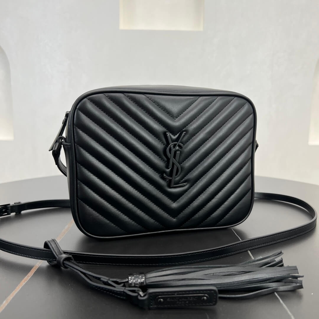 YS-L-520534 shoulder bag MONOGRAM SAINT LAURENT 23CM Black hardware