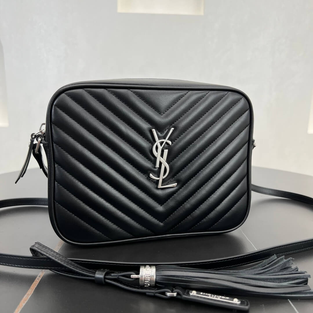 YS-L-520534 shoulder bag MONOGRAM SAINT LAURENT 23CM Silver buckle