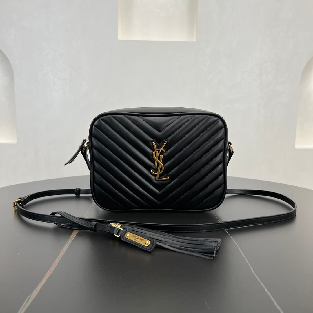 YS-L-520534 shoulder bag MONOGRAM SAINT LAURENT 23CM gold buckle