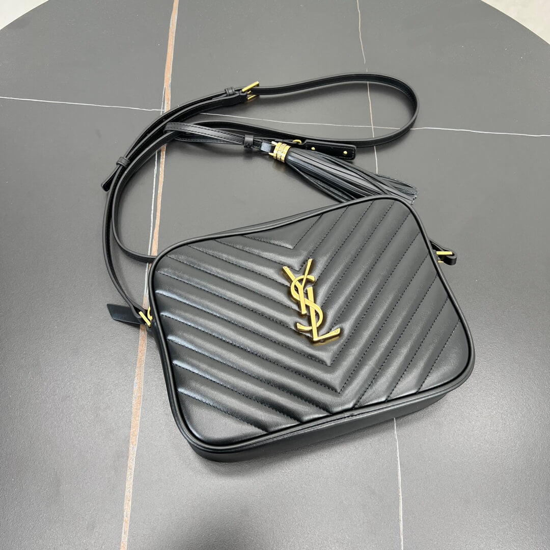 YS-L-520534 shoulder bag MONOGRAM SAINT LAURENT 23CM gold buckle